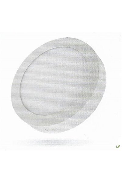 Voltek 24 Watt 10’’ Yuvarlak Sıva Üstü Led Panel Armatür Beyaz 6500 K