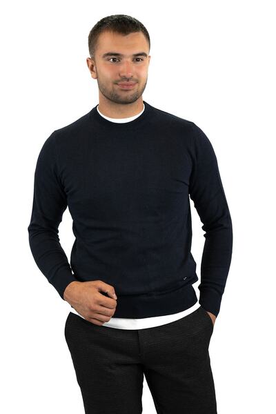 Sarar Interview O Yaka Düz Triko