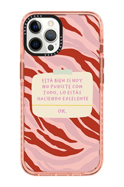 shoptocase Iphone 13 Pro Max Uyumlu Pembe Impact Sorun Değil Tasarımlı Telefo...