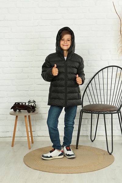 PIQUE Boy's Fur Lined Hooded Puffer Coat Ivanboy