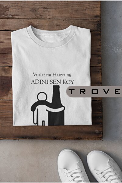 TROVE Unisex Femei Bărbați Müslüm Gürses Vuslat Longing Dost Grief Negru Alb ...