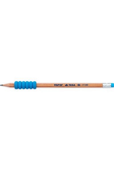 Fatih Pencil Taiga Natural Colored Eva Grip with Eraser 36 Pieces