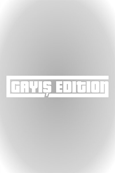 Quart Aksesuar Gayış Edition Auto Sticker Car Window Sticker 20 X 4 cm