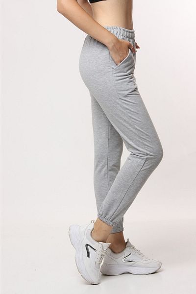 Ozy Fashion Γυναικεία φόρμα Jogger 2 Thread με ελαστικά πόδια