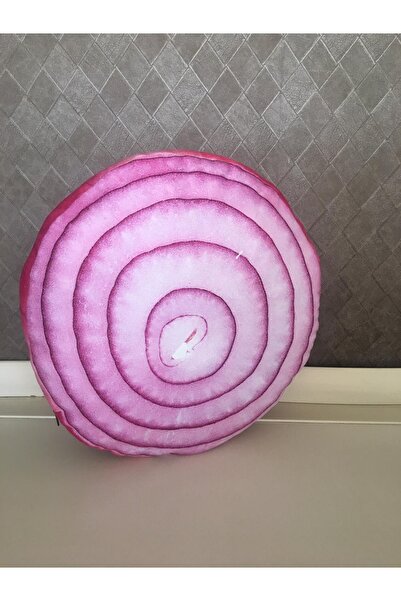 GC DESING Soğan Desenli Pofuduk Minder Kırlent