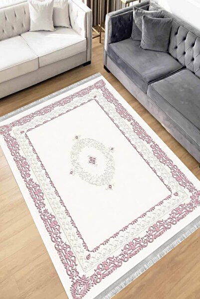 Motto Rug Store Eko Dijital Baskı Yıkanabilir Kaymaz Taban Dekoratif Salon Ha...