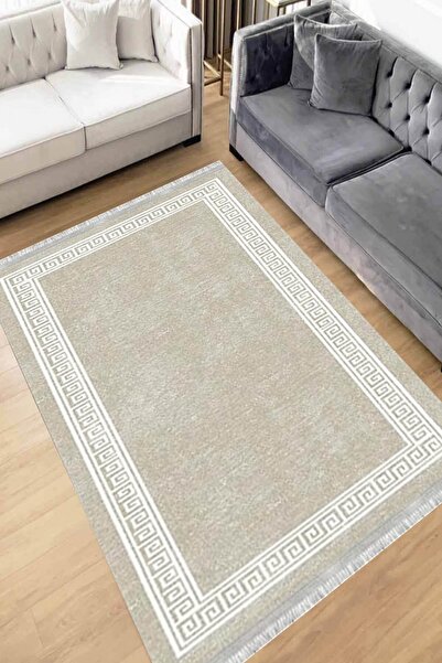Motto Rug Store Eko Dijital Baskı Yıkanabilir Kaymaz Taban Dekoratif Salon Ha...