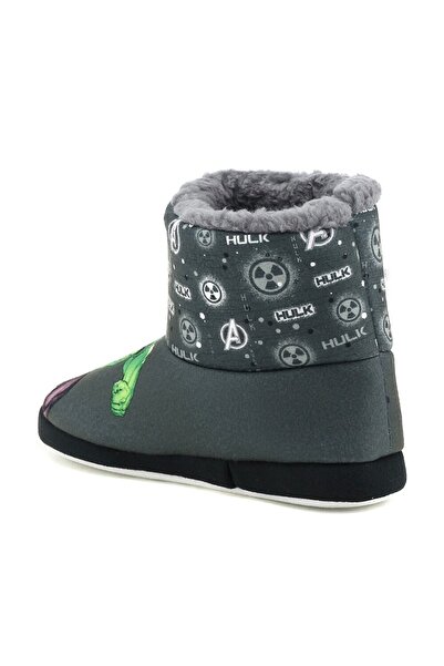 AVENGERS Dosta 2pr Gri Çocuk Panduf Ev Botu