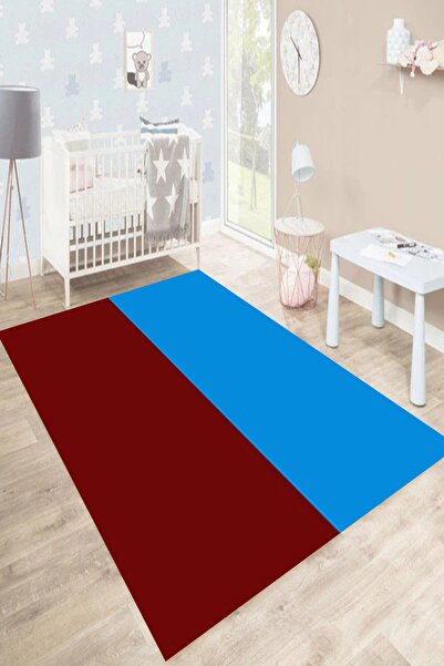 Motto Rug Store Eko Dijital Baskı Kaymaz Taban Dekoratif Makinede Yıkanabilir...