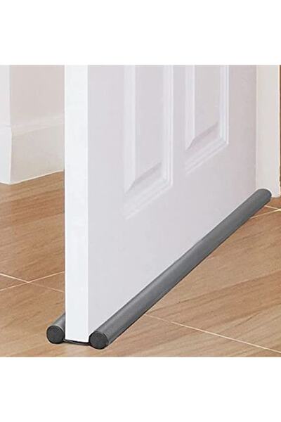 minufco 3 Adet Gri Çift Taraflı Kapı Altı Rüzgar Soğuk Ve Haşere Önleyici Isı Yalıtım Süngeri