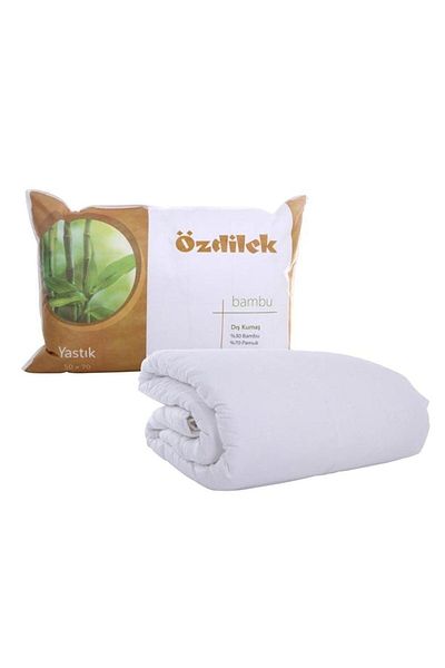 Özdilek Bamboo Single Quilt Pillow Set