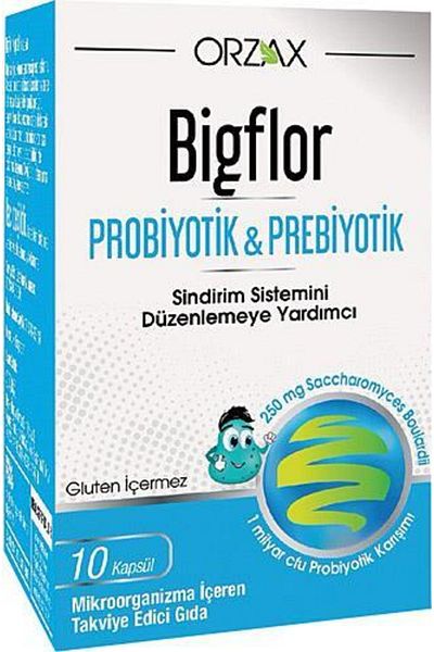 Ocean Orzax Bigflor Probiotic Supplement Food 10 Capsules