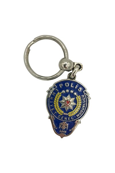 İSTLİV سلسلة مفاتيح شعار الشرطة