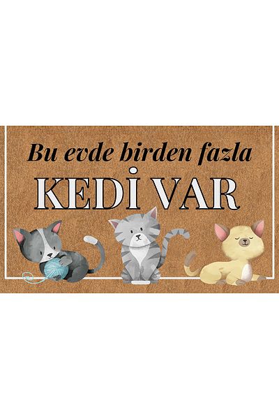 Egebella Non-Slip Base Printed Decorative Door Mat