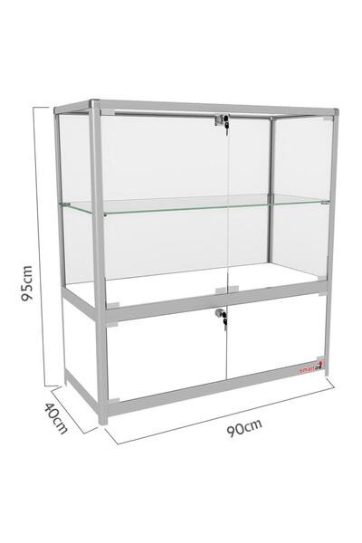 TEDA Camlı Vitrin - Camlı Dolap - Camlı Koleksiyon Vitrini - Teşhir Vitrini95...