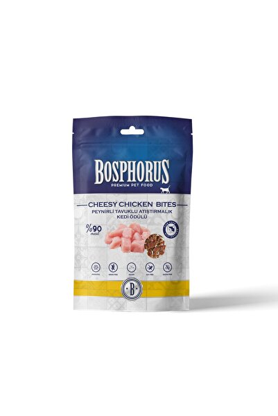 Bosphorus Peynirli Tavuklu Atıştırmalık Kedi Ödülü 80 Gr