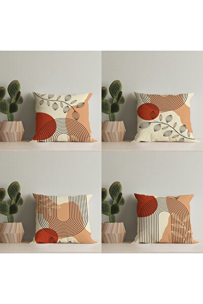 LadiesHome 4 bucăți de huse pentru perne digitale cu design special, cu două ...