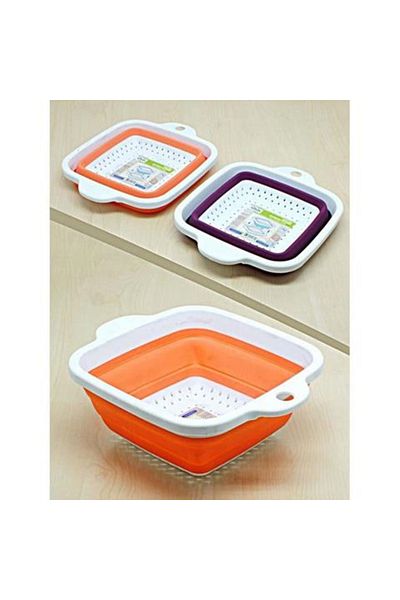 İndiriminVar Square Accordion Practical Strainer