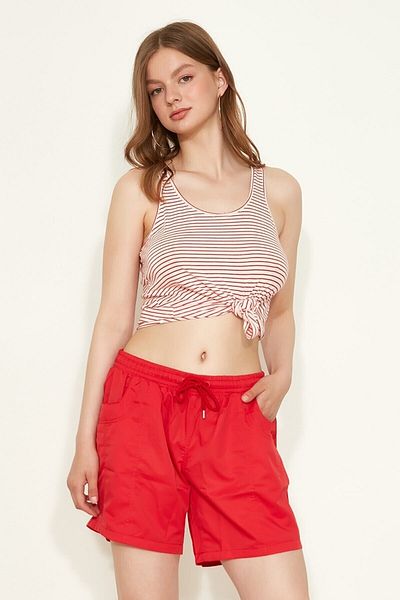 MY SEA Women's Plus Size Swim Shorts Swimsuit