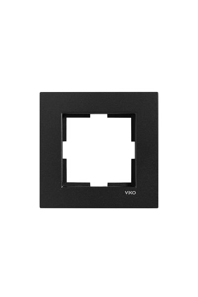 Tamer Elektrik Viko Artline Novella Black Color Single Frame92190651