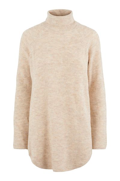 PIECES Pullover - Beige - Regular Fit