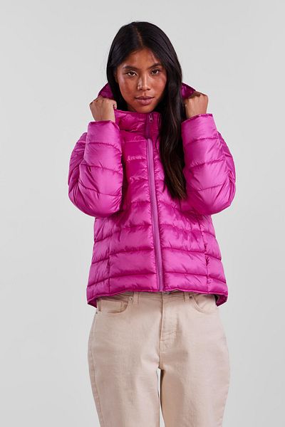 PIECES Winterjacke - Rosa - Puffer