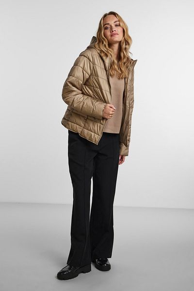 PIECES Winterjacke - Braun - Puffer
