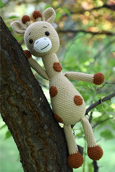 Zey's Amigurumi Amigurumi Sevimli Zürafa Örgü Oyuncak