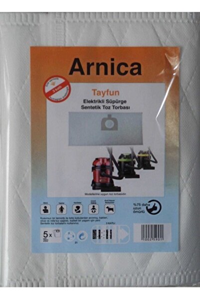 Arnica Aspirator Tayfun - 5 saci de praf din pânză
