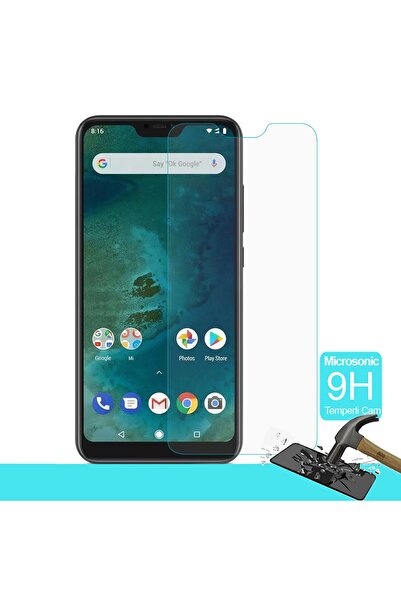 Microsonic Mi A2 Lite Temperli Cam Ekran Koruyucu Kırılmaz Microsonic Film