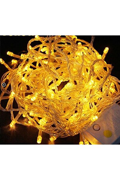 ledison 10 Metre 100 Led 8 Fonksiyonlu Günışığı Led Işık Fişli Dekor Lambası ...