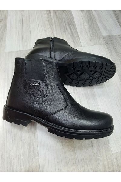 Adel Our New Season Furry Genuine Leather Boots