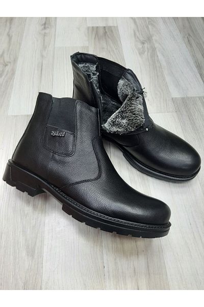 Adel Our New Season Furry Genuine Leather Boots