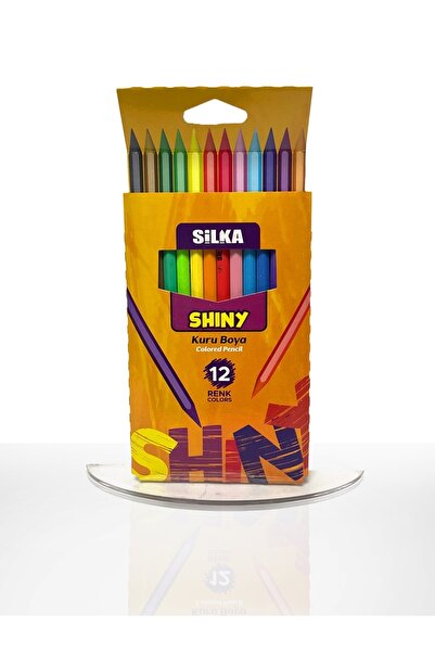 Silka قلم تلوين كالي شايني 12 لون