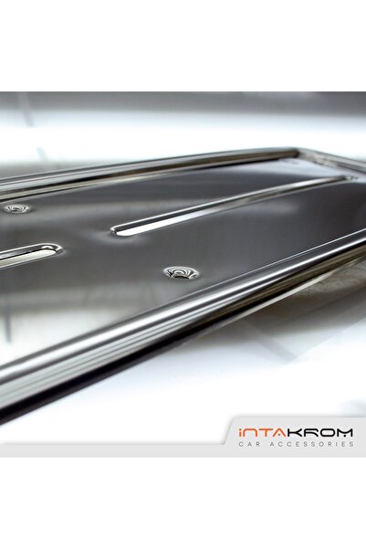 İntachrom Fiat Egea Krom Plakalık - Hummer Tip 2 Adet