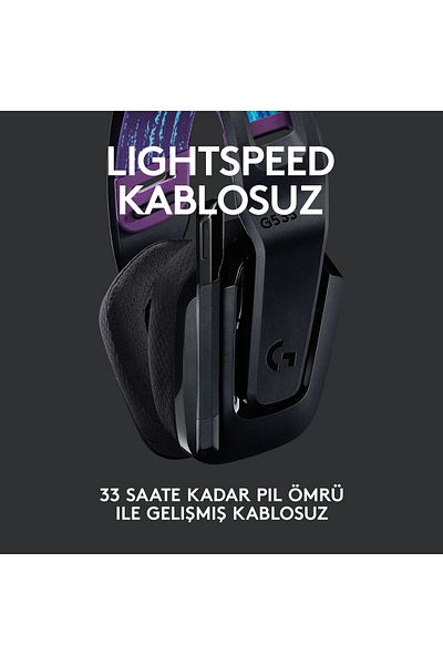 logitech Black G535 Lightspeed Wireless Gaming Headset