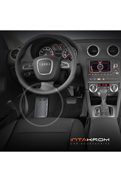 İntachrom Audi A3 Krom Ayak Dinlendirme Pedalı - 2008 -2012