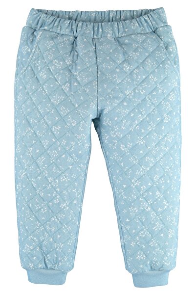 İdilbaby&Mamino Girl's Blue Tracksuit Bottom