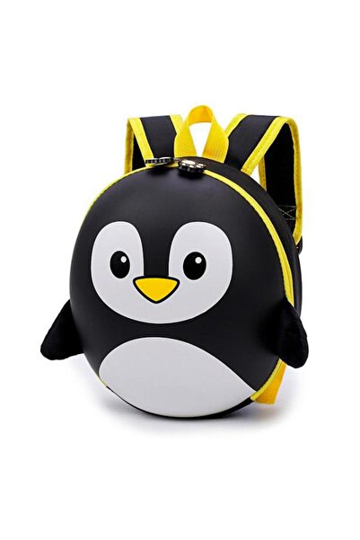 Petityu Penguin Kindergarten Bag Lightweight with Hard Cover - Kindergarten B...