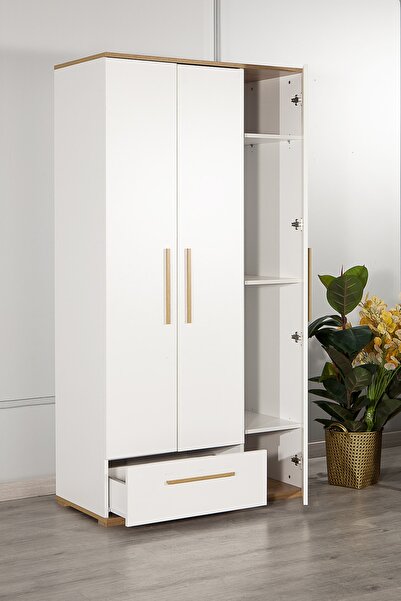 MOBETTO Eva Genç Odası 3 Kapaklı Gardırop