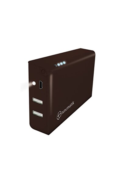 Tunçmatik Mını Charge 12000mah (siyah-w/lıghtnıng Adaptor)