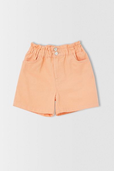 DeFacto Girl's Paperbag Elastic Waisted Shorts U8325A621HS