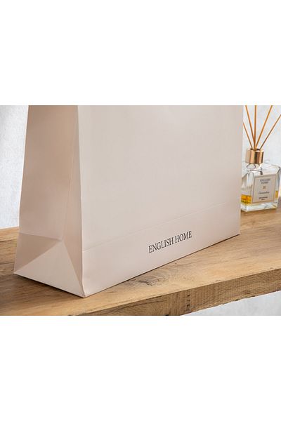 English Home 13 см широка розова картонена подаръчна опаковка - 37x51x10