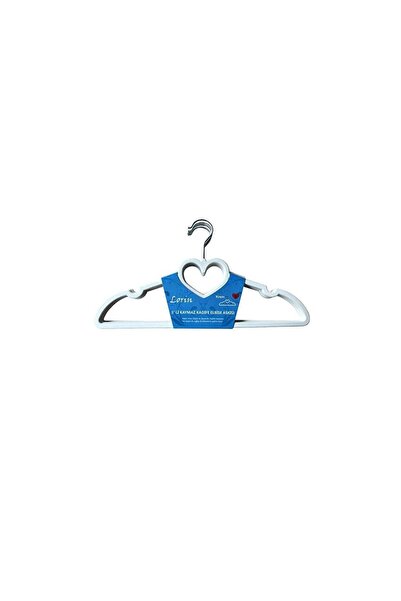 Aster Βελούδο Σετ 5 κρεμάστρες μπεζ