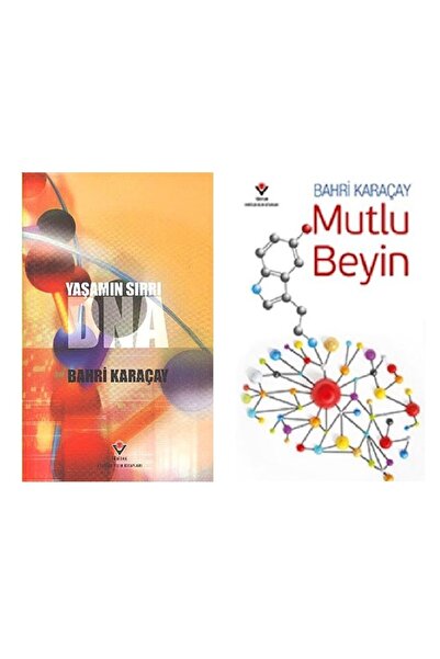 Tübitak Yayınları Yaşamın Sırrı Dna + Mutlu Beyin 2 Kitap Set