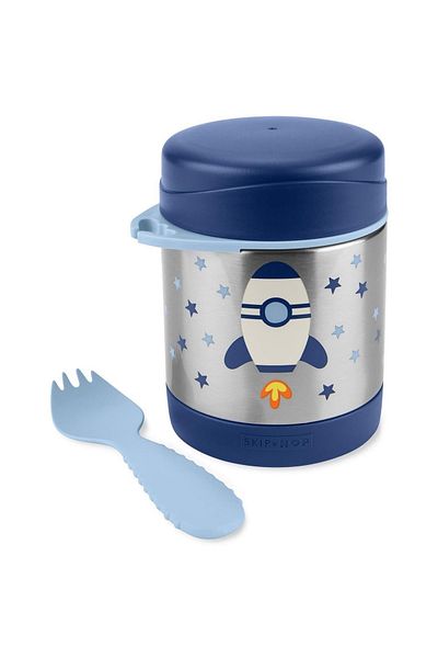 Skip Hop Spark Style Rocket Stainless Steel Thermos