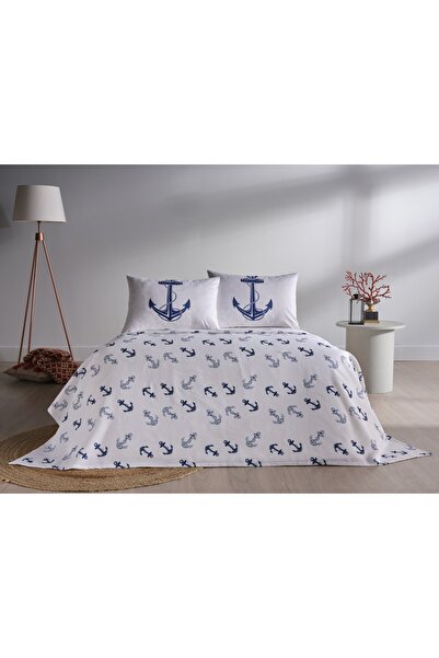 Doqu Home Μελόντι Μπλε Διπλό Κάπα Πικέ