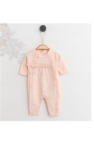 Mymio Baby Girl Frilly Jumpsuit Without Booties