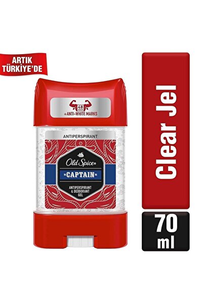 Old Spice Erkek Deodorant Captaın Stick Jel 70 Ml X 3 Adet