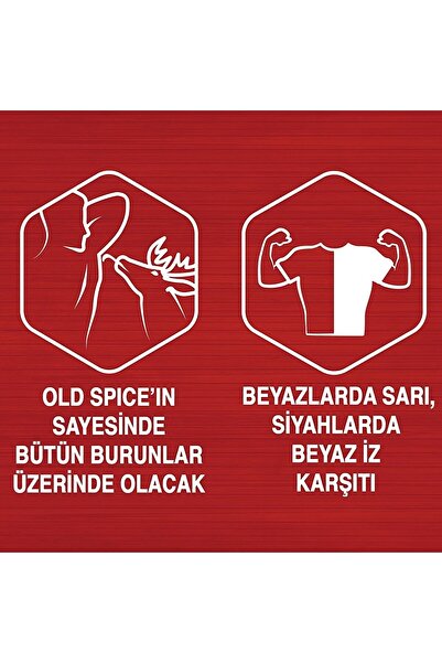 Old Spice Erkek Deodorant Captaın Stick Jel 70 Ml X 3 Adet